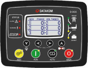 D-300 MK3 Yeni Nesil Jeneratör Kontrol Cihazı