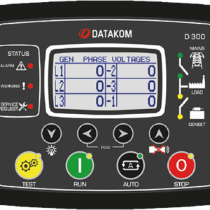 D-300 MK3 Yeni Nesil Jeneratör Kontrol Cihazı