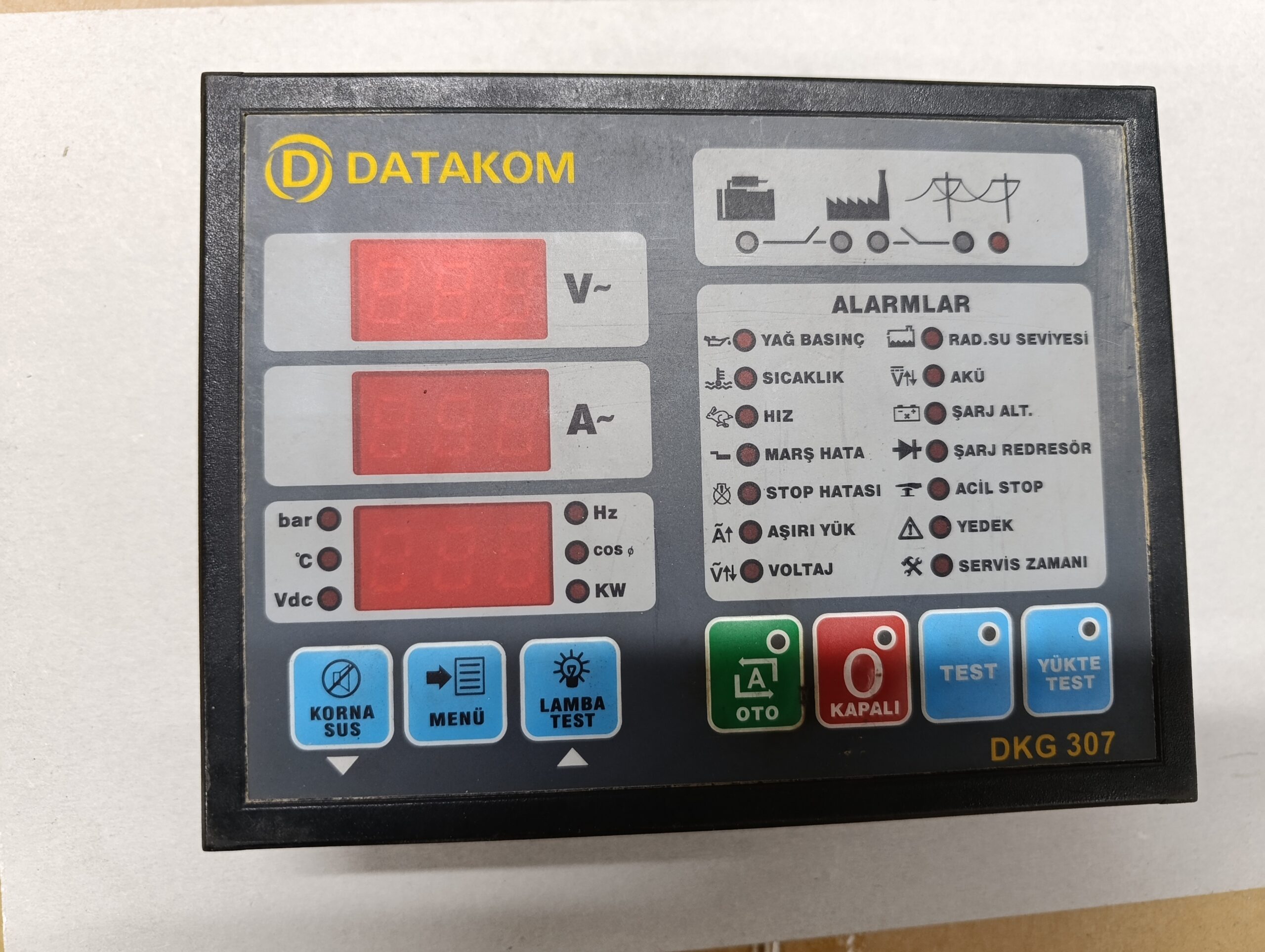 MODÜL-DKG-307 JENERATÖR KONTROL CİHAZI